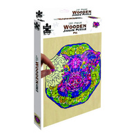 Puzzle Master Wooden Jigsaw Puzzle Pig 121 Pieces (BMS011547)