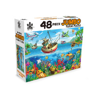 Puzzle Master Fishermans Wharf Jumbo Floor Puzzle 48 Pieces (BMS012599)