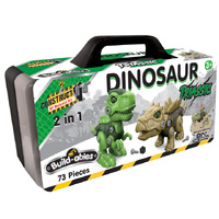 Construct It Build-ables Dinosaurs 2-in-1 Triassic 73 Pieces