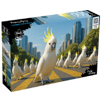 Puzzle Master Cocky Crossing Jigsaw Puzzle 1000 Pieces