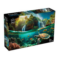 Puzzle Master Turtle Discovery Jigsaw Puzzle 1000 Pieces (BMS016993)