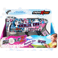 Kazaang Cross Xfire Bubble Gun Rock On for Ages 3+ (BMS017228)