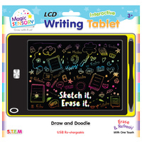 Magic Sensory Interactive LCD Writing Tablet Yellow Doodle