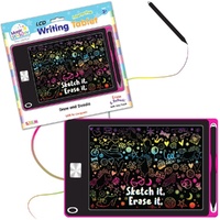 Magic Sensory 8.5" Interactive LCD Writing Tablet Pink Unicorn USB Rechargeable