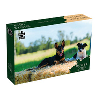 Puzzle Master Muster Dogs Collie & Kelpie Jigsaw Puzzle 1000 Pieces (BMS019543)