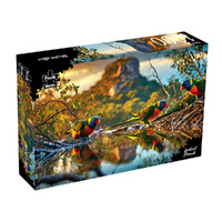 Puzzle Master Lorikeet Friends Jigsaw Puzzle 1000 Pieces (BMS019994)