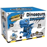 Construct It Build-ables Dinosaurs Velociraptor Ages 3+ 25 Pieces