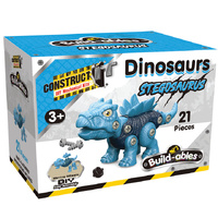 Construct It Build-ables Stegasaurus DIY Easy Assembly 21 Pieces