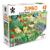 Puzzle Master Gardening Australia Jumbo Floor Puzzle Muddy Boots 48 Pieces