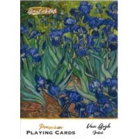 Great Artist Premium Playing Cards: Van Gogh: Irises Single Deck
