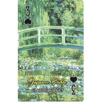 Great Artist Playing Cards: Claude Monet Japanese Footbridge