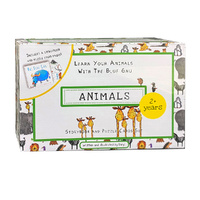 Sense & Grow Animals Storybook & Puzzle Cards Set for Children (BMS060369)