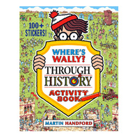 Wheres Wally Through History by Martin Handford Activity Book (BMS503159)