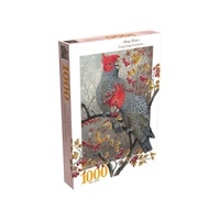 Gang-Gang Cockatoos by Shirley Barber Jigsaw Puzzle 1000 Pieces