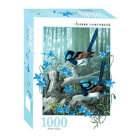 Superb Fairywrens by Shirley Barber Jigsaw Puzzle 1000 Pieces (BRO418333)
