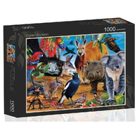 Brolly Books Garry Fleming The Australian Animals Jigsaw Puzzle 1000 Pieces