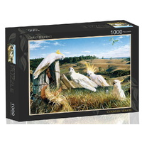 Brolly Books Garry Fleming Sulphur Crested Cockatoo Jigsaw Puzzle 1000 Pieces