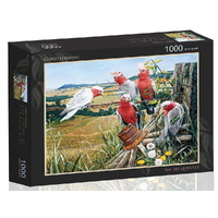 Brolly Books Garry Fleming Galah Quinted Jigsaw Puzzle 1000 Pieces