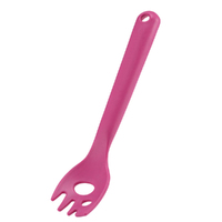 Beco Bamboo Mashing Scooping Spork Dishwasher Safe Pink