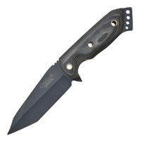 Camillus 7.75" Fixed Blade Knife Micarta Handle Black (CA-18509)