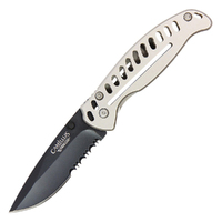 Camillus EDC3 6.75" Pocket Knife Stainless Steel Handle (CA-19166)