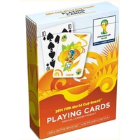 2014 FIFA World Cup Brazil Poker Playing Cards Orange