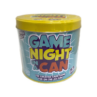 Goliath Game Night in A Can Card Game 3+ Players Ages 8+ (CAA297333)