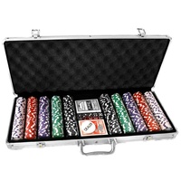 POKER 500pc 11.5gm ALUMIN.CASE (CASGG165)
