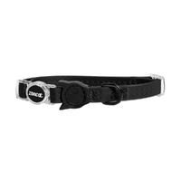 Zee Cat Neopro Waterproof Adjustable Cat Collar Black