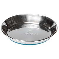 Rogz Anchovy Stainless Steel Non-Skid Cat Bowl Blue