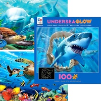 Ceaco Undersea Glow 100pcs Assorted Puzzle (CEA1616)