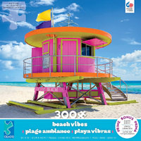 Ceaco Beach Vibes Miami Jigsaw Puzzle XL 300 Pieces (CEA2252-7)