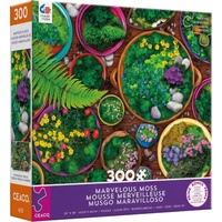 Ceaco Marvelous Moss Pots Jigsaw Puzzle XL 300 Pieces