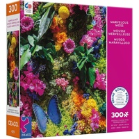 Ceaco Marvelous Moss Butterfly Jigsaw Puzzle XL 300 Pieces
