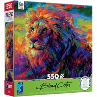 Ceaco Blend Cota Lion Jigsaw Puzzle incl Poster 550 Pieces