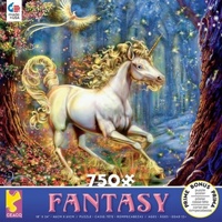 Ceaco Fantasy Unicorn Jigsaw Puzzle incl Poster 750 Pieces