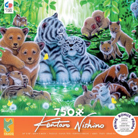 Ceaco Kentaro Animal Forest Jigsaw Puzzle 750 Pieces (CEA2947-2)