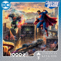 Ceaco Kinkade DC Superman Jigsaw Puzzle 1000 Pieces (CEA3154-4)