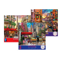 Ceaco Cities Adult Jigsaw Puzzle Assorted 1000 Pieces (CEA3166)