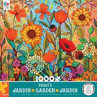 Ceaco Peggys Garden Morning Joy Jigsaw Puzzle 1000 Pieces