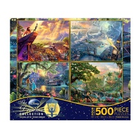 KINKADE DISNEY 500pc 4-in-1 S1 (CEA3663)