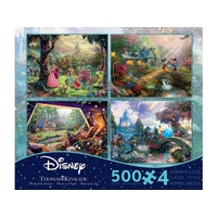 KINKADE DISNEY 500pc 4-in-1 S4 (CEA3668)