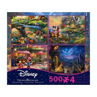 KINKADE DISNEY 500pc 4-in-1 S5 (CEA3669)