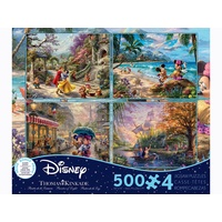 Ceaco Thomas Kinkade 4-In-1 Assorted 500pcs S6 (CEA3672)