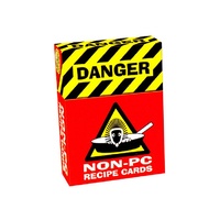 DANGER NON-PC RECIPE CARDS (CHE11431)