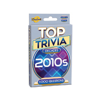 Cheatwell Top Trivia Decades 2010s Card Game 2+ Players Ages 14+ (CHE11745)