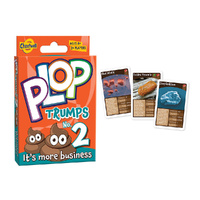 Cheatwell Plop Trumps No.2 Card Game 2+ Players Ages 8+ (CHE12544)