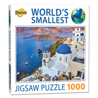 Worlds Smallest Jigsaw Puzzles Santorini 1000 Pieces (CHE13978)