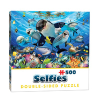 Cheatwell Selfies Ocean Double-Sided Jigsaw Puzzle 500 Pieces (CHE28460)