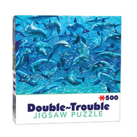 Cheatwell Dolphins Double-Trouble Jigsaw Puzzle 500 Pieces (CHE28552)